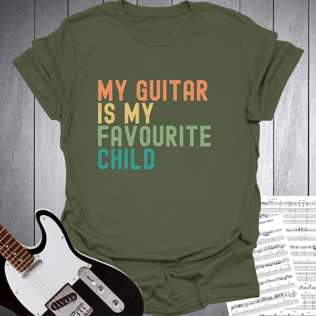 My Guitar Is My Favourite Child T-Shirt