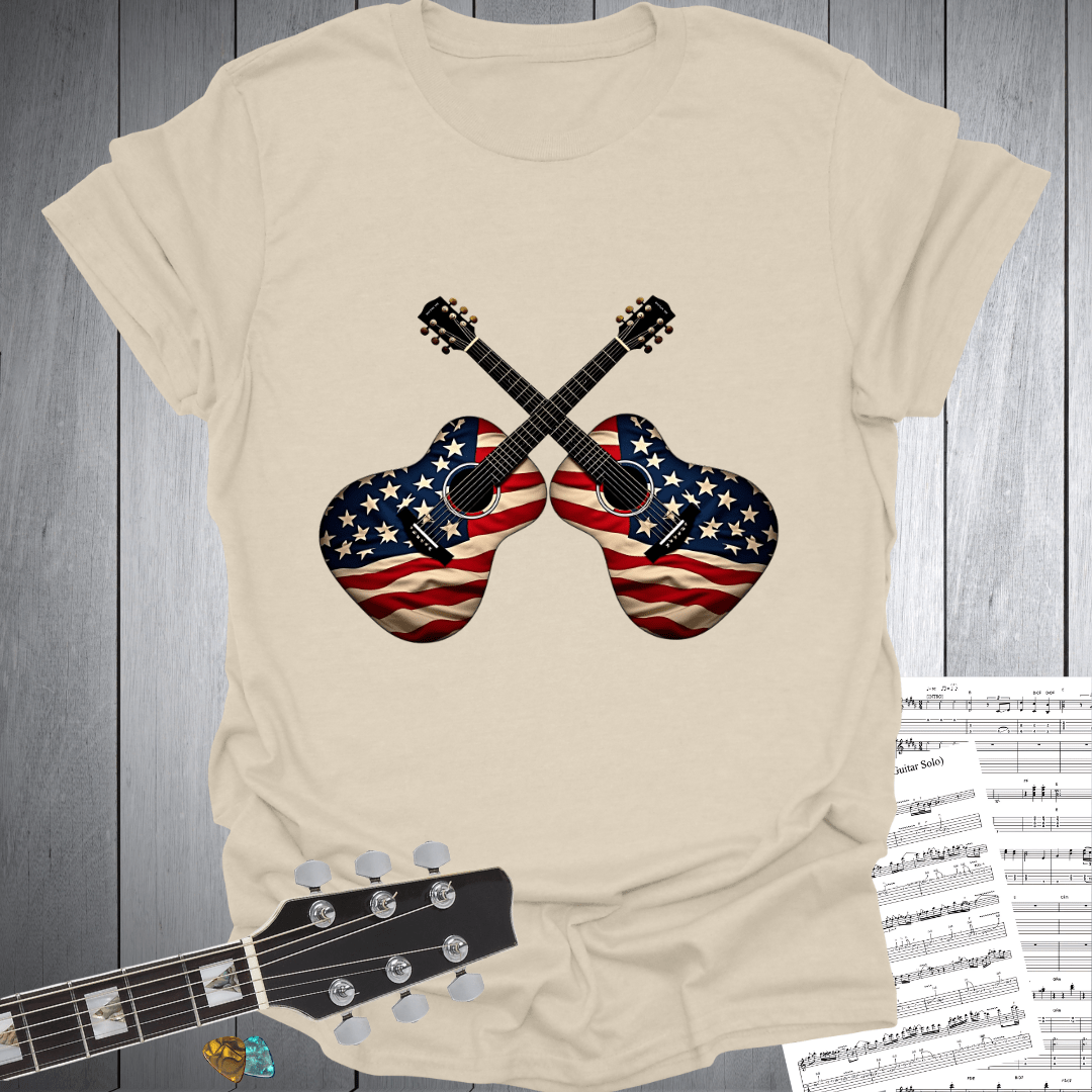 American Guitar Power T-Shirt