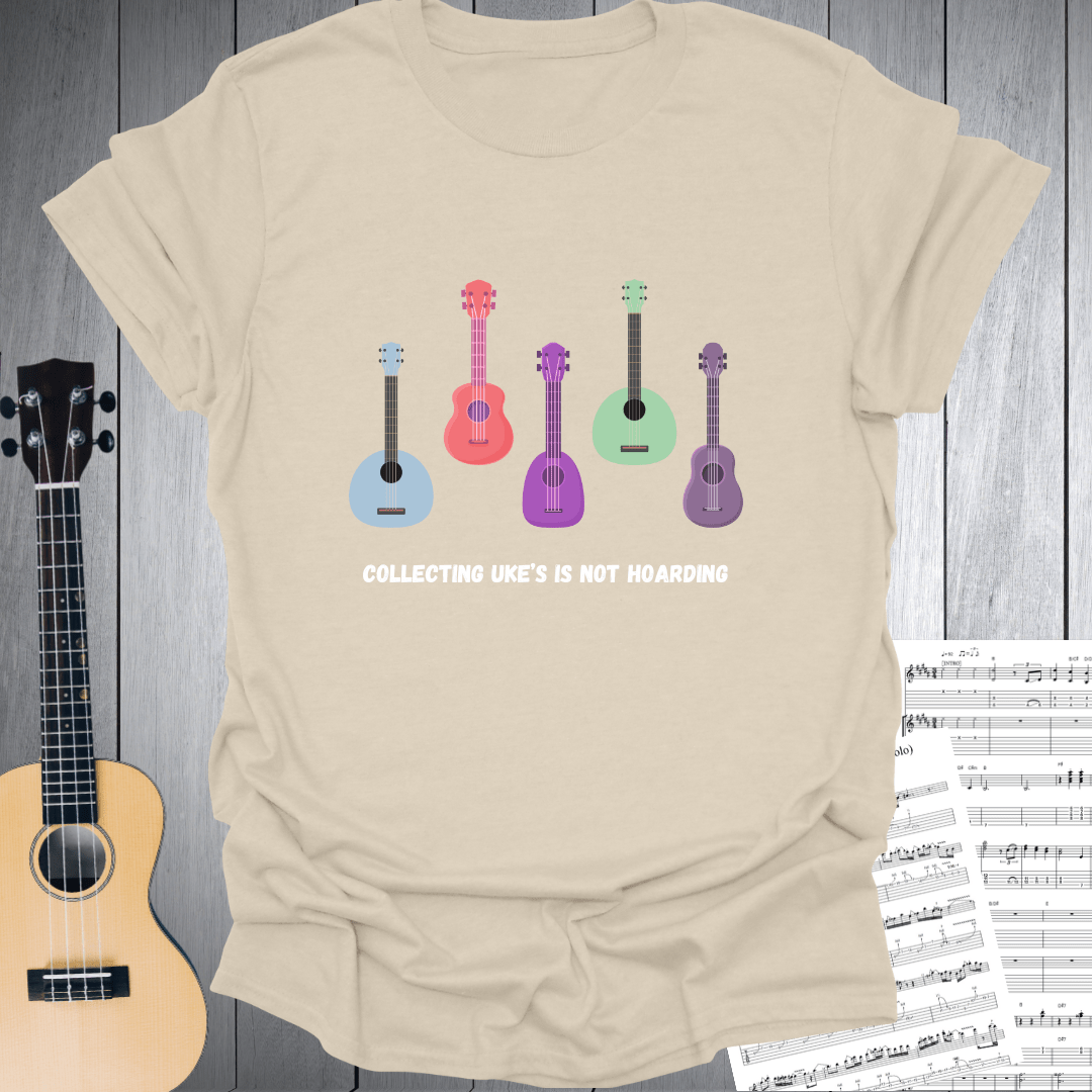 Colorful Ukulele Crew T-Shirt