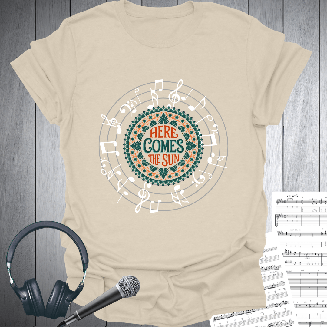 Here Comes The Sun Mandala T-Shirt