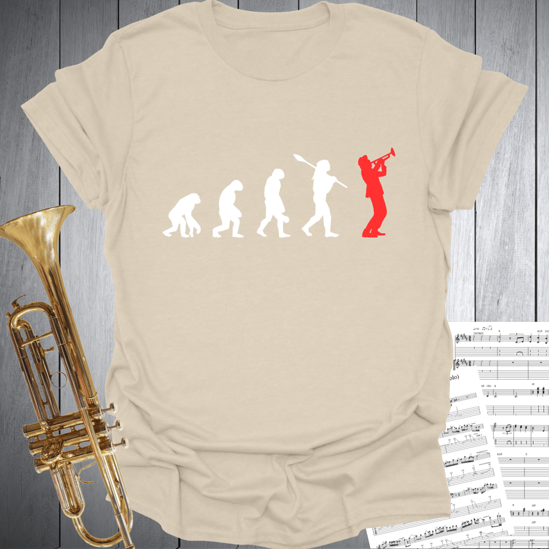 Man's Trumpet Evolution T-Shirt