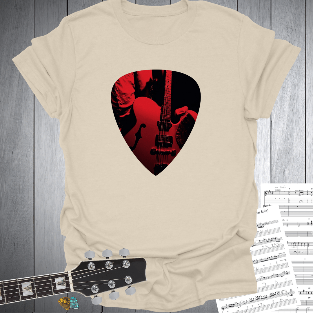 Rock Guitar Pick T-Shirt