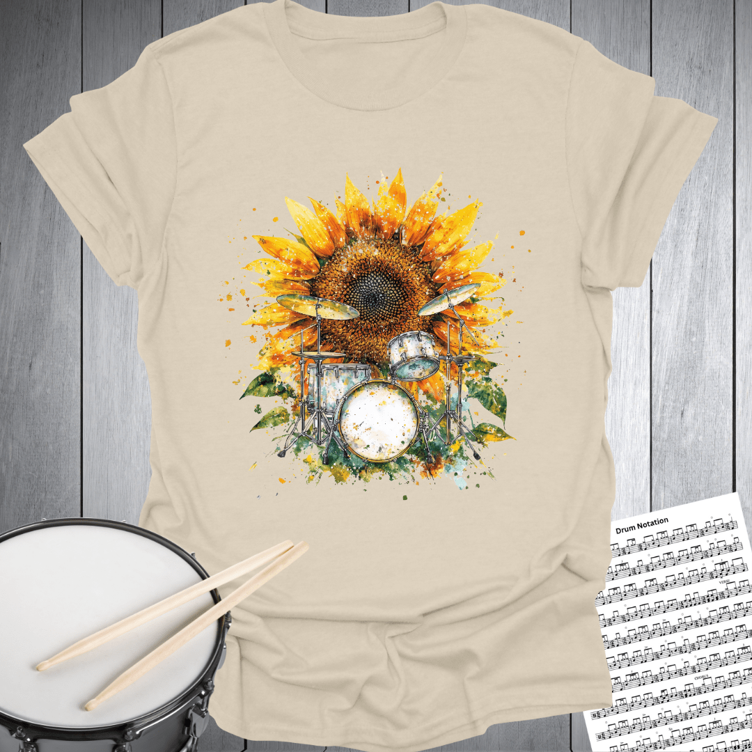 Sunflower Drums Blend T-Shirt