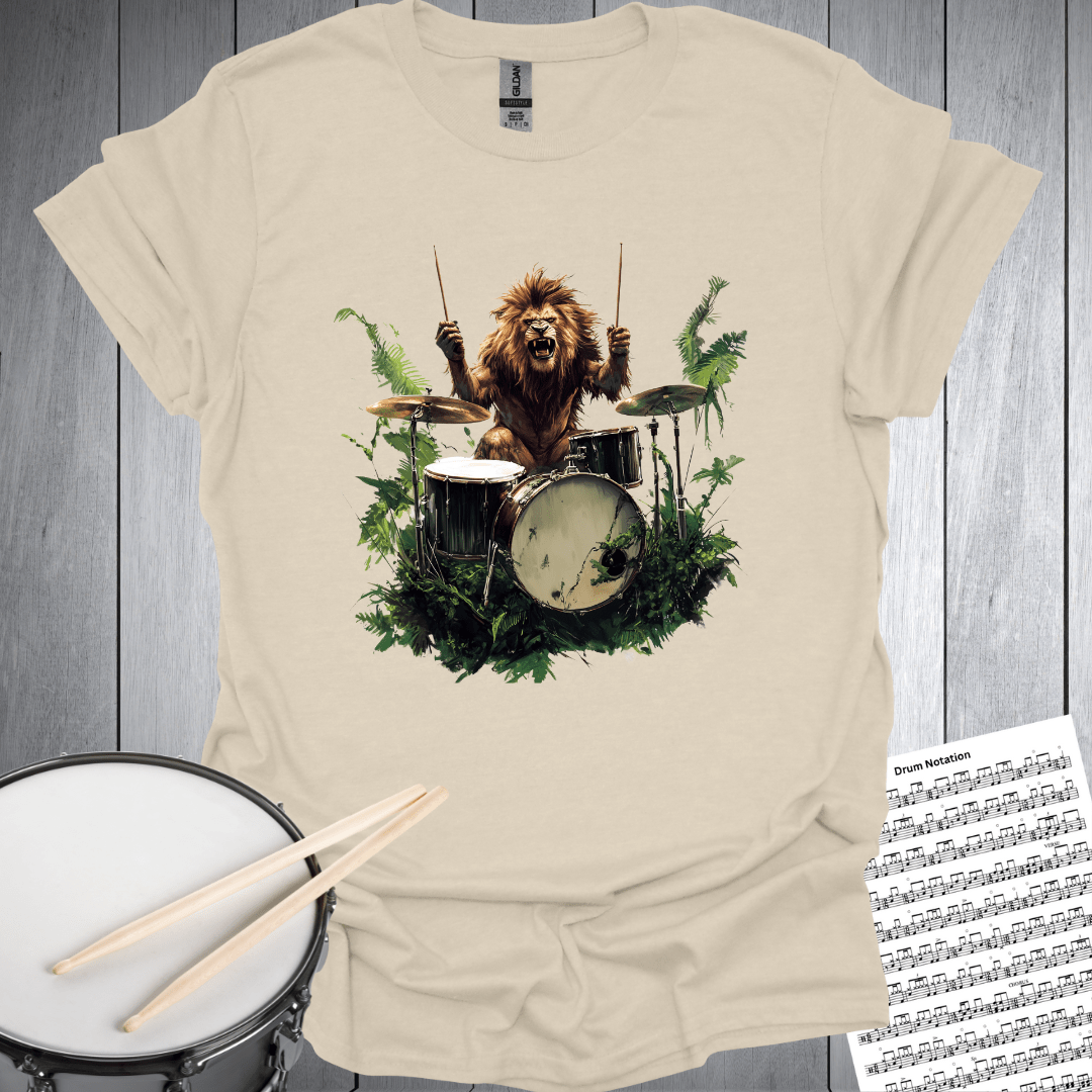 The Lion Drummer T-Shirt