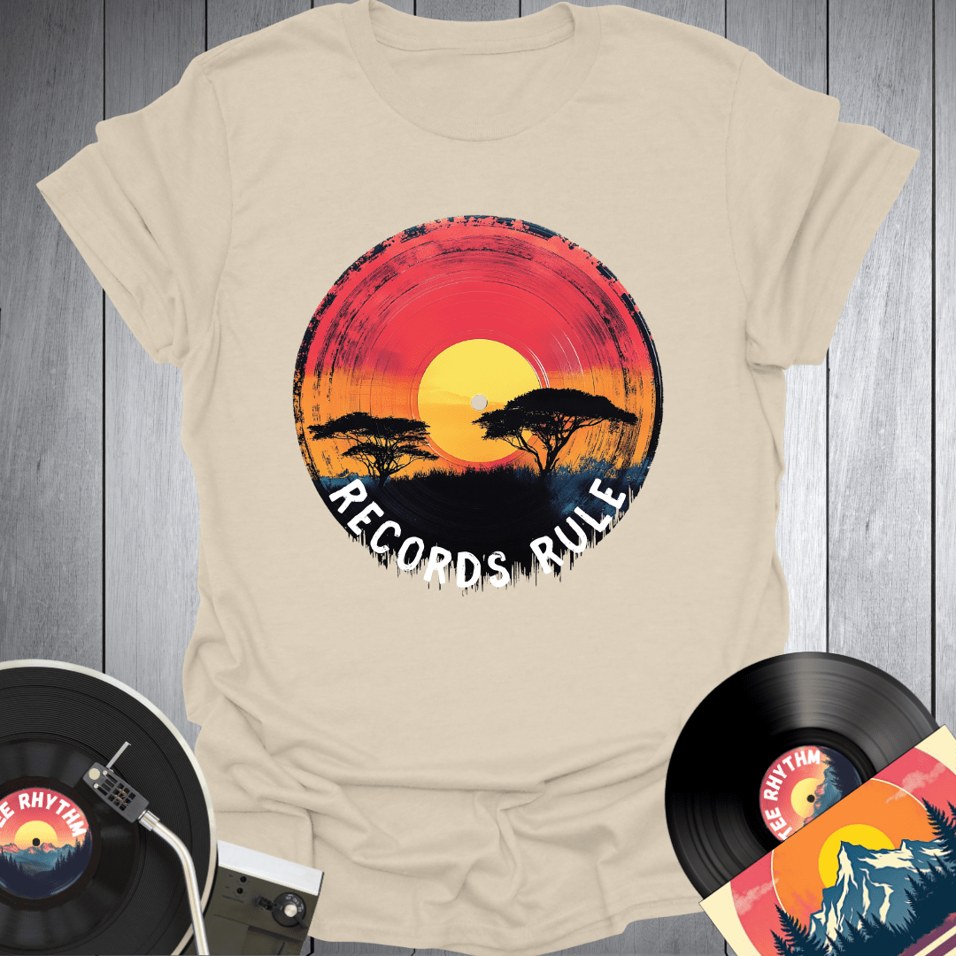 Vinyl Records Rule T-Shirt