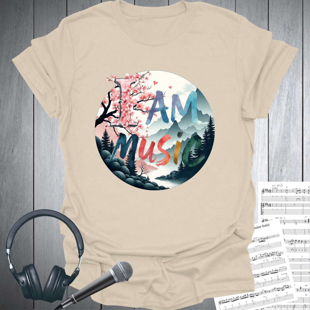 Zen I Am Music T-Shirt