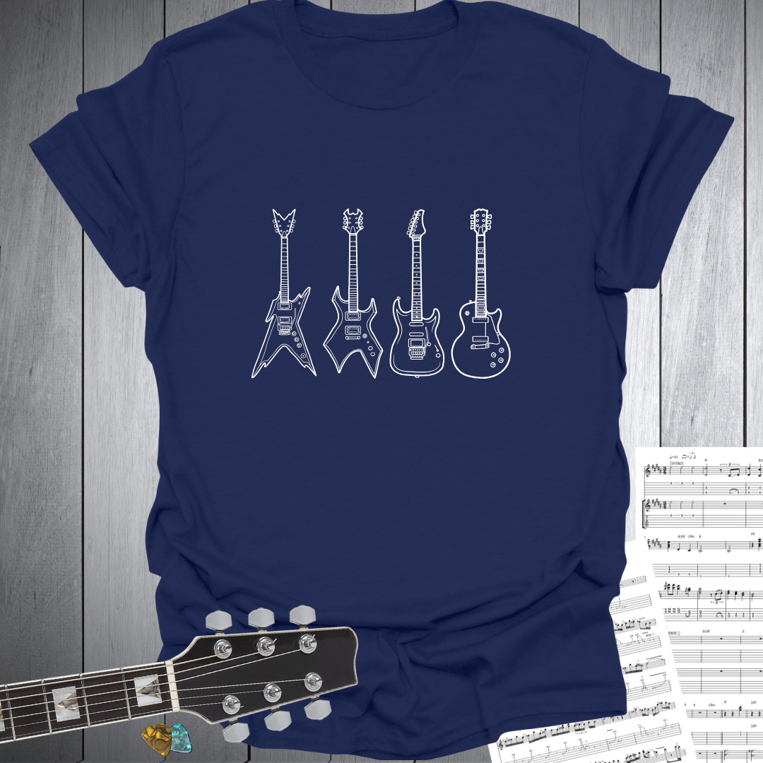 4 Guitar Crew T-Shirt