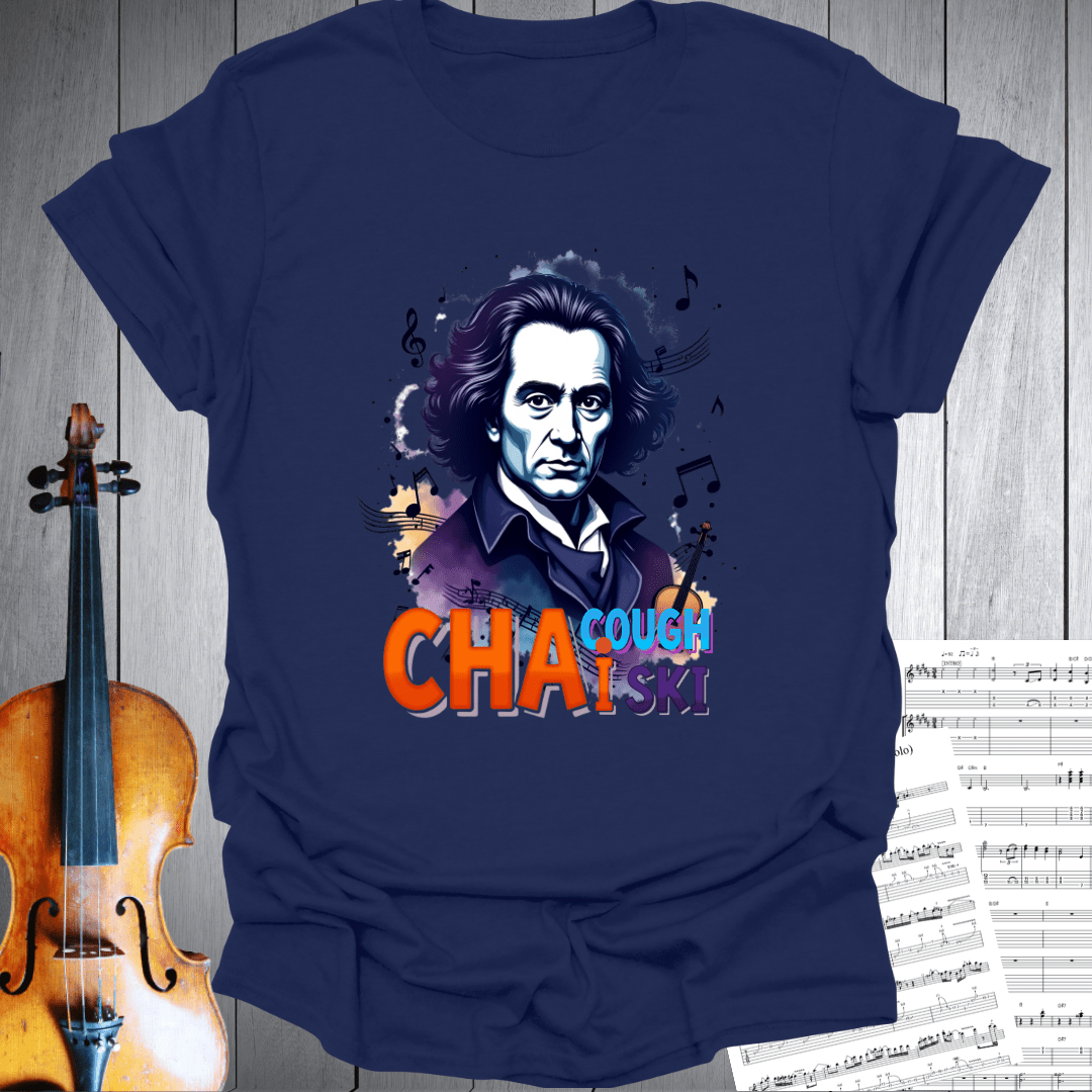 Chai Cough Ski Tchaikovsky T-Shirt