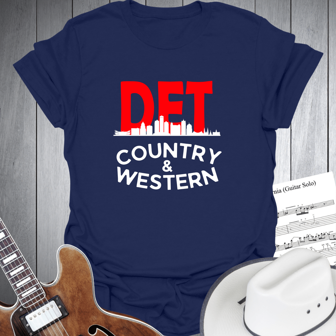 Detroit Country & Western T-Shirt