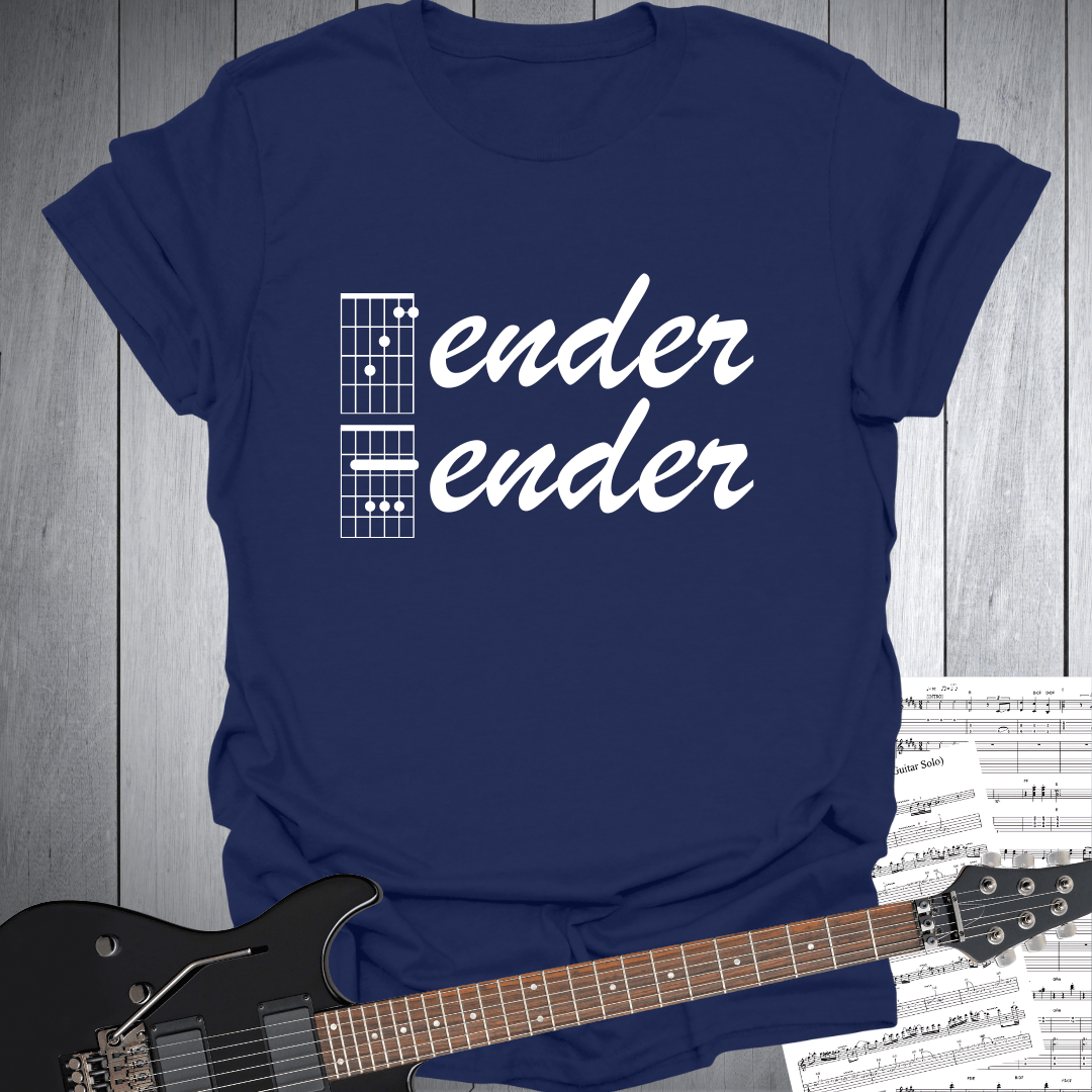 Fender Bender Musicians Humor T Shirt