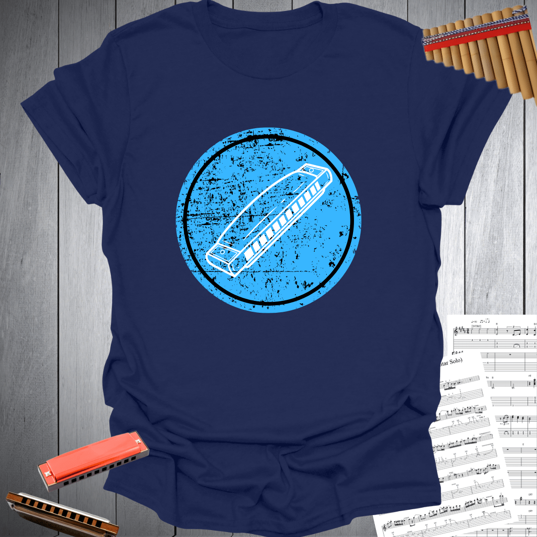 Harmonica Blues T-Shirt