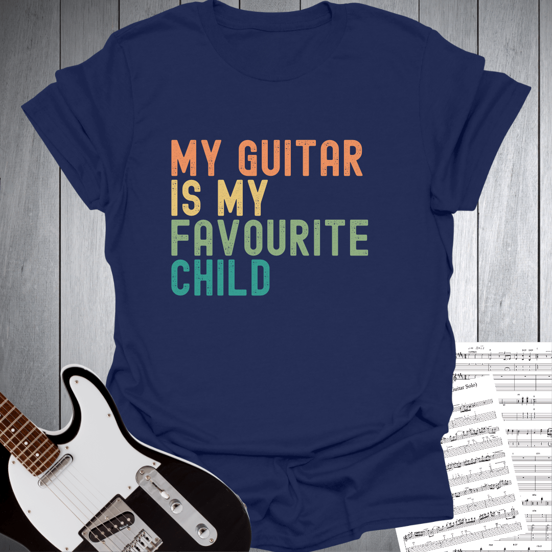 My Guitar Is My Favourite Child T-Shirt