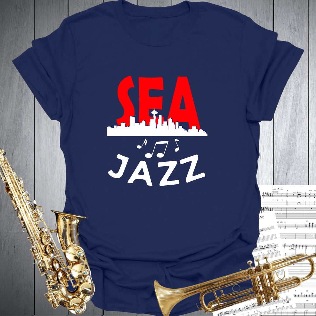 Seattle Jazz Music T-Shirt