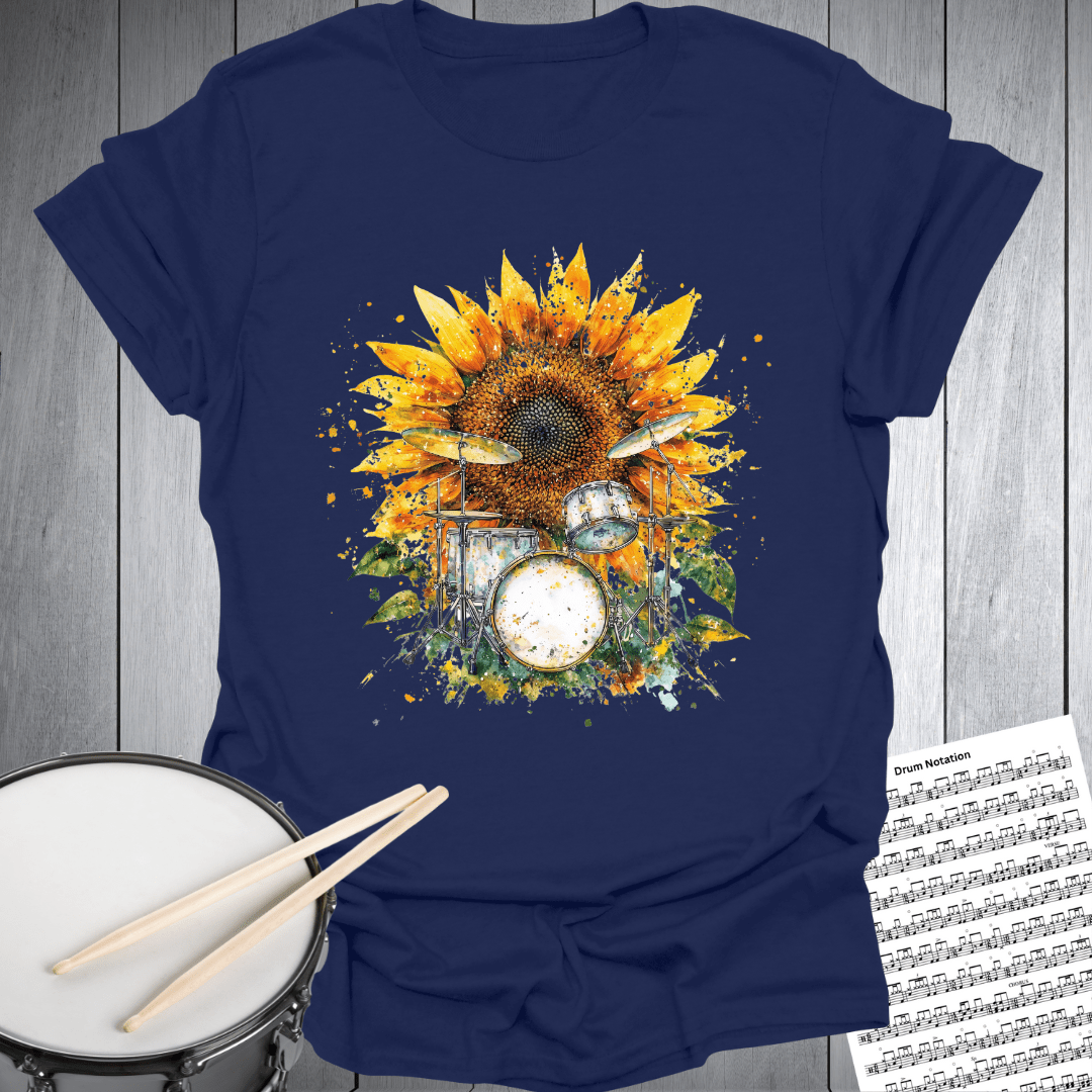 Sunflower Drums Blend T-Shirt