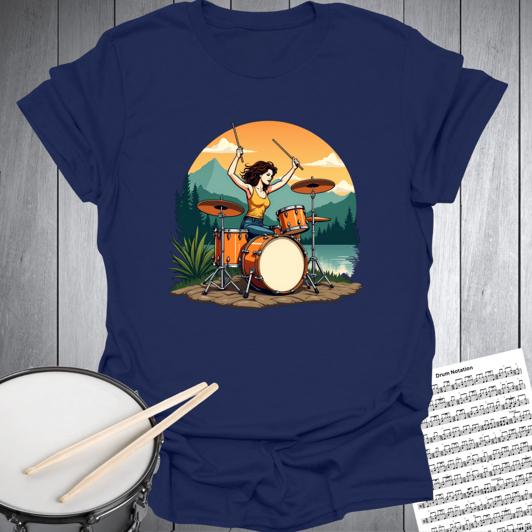 Woman Drummer T-Shirt