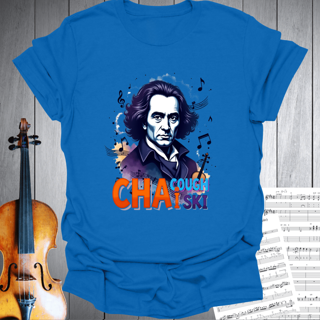 Chai Cough Ski Tchaikovsky T-Shirt