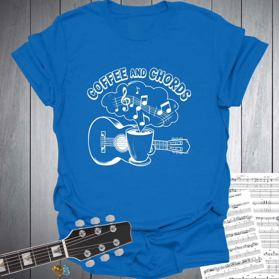 Coffee and Chords Unisex T-Shirt