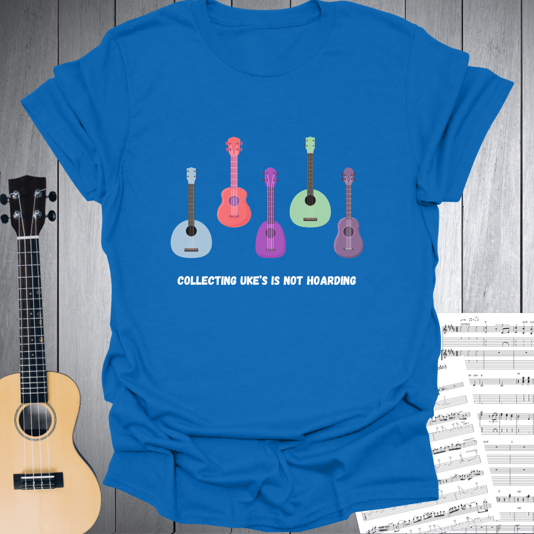 Colorful Ukulele Crew T-Shirt
