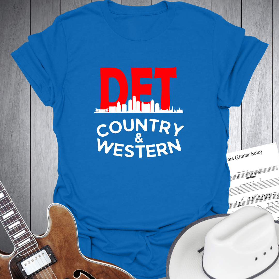 Detroit Country & Western T-Shirt