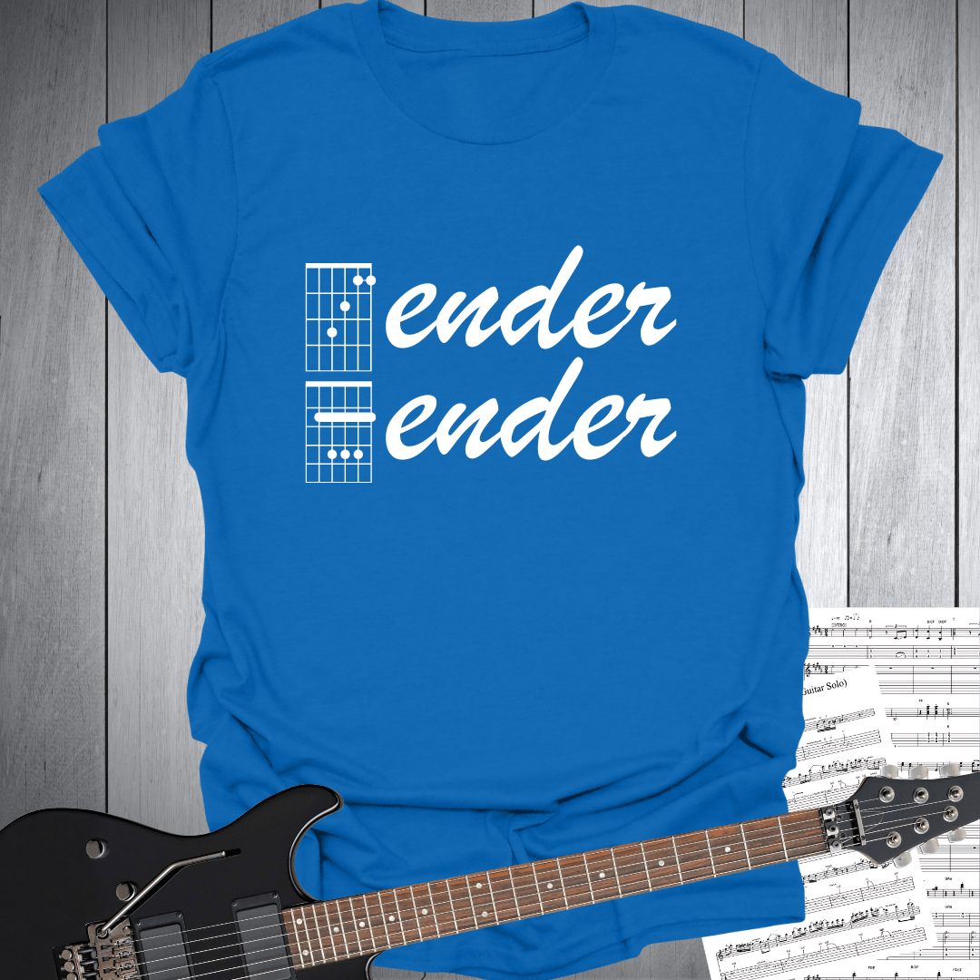 Fender Bender Musicians Humor T Shirt