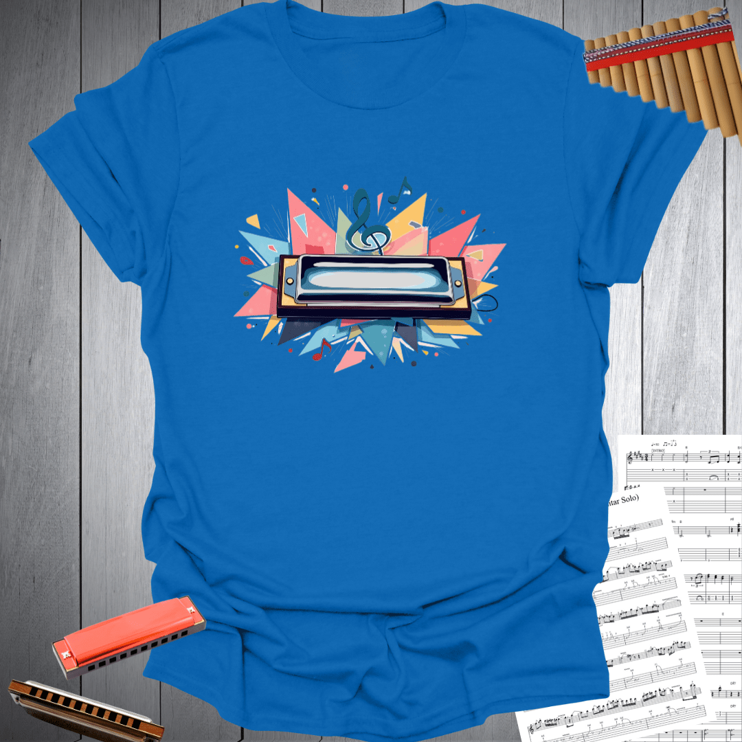 Harmonica Blows T-Shirt