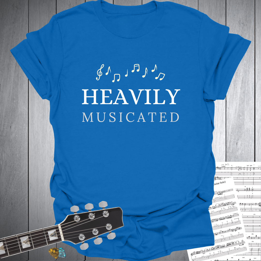 Heavily Musicated Music Lovers T-Shirt
