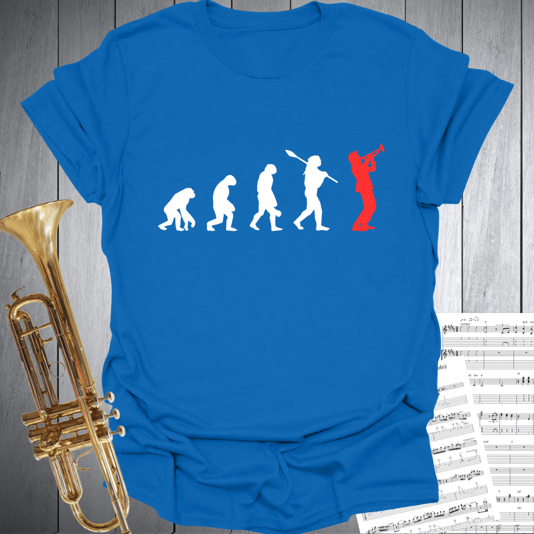 Man's Trumpet Evolution T-Shirt