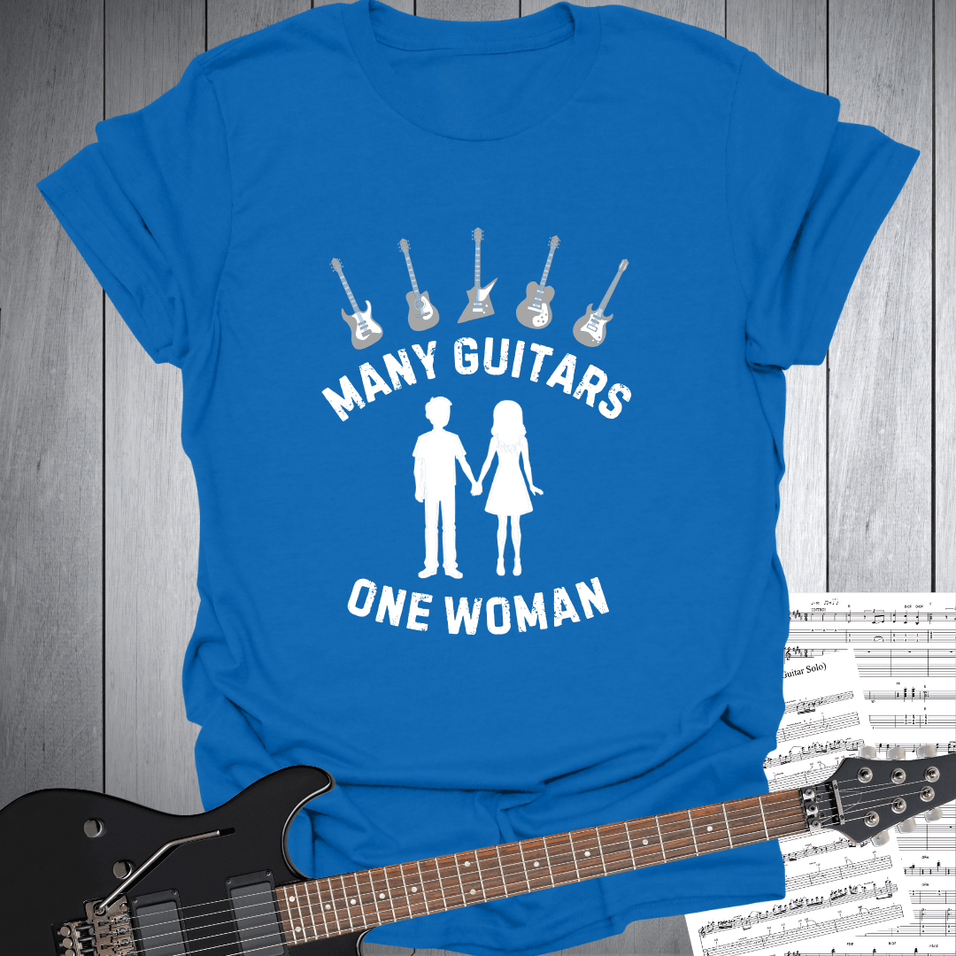 Many Guitars One Woman Music T