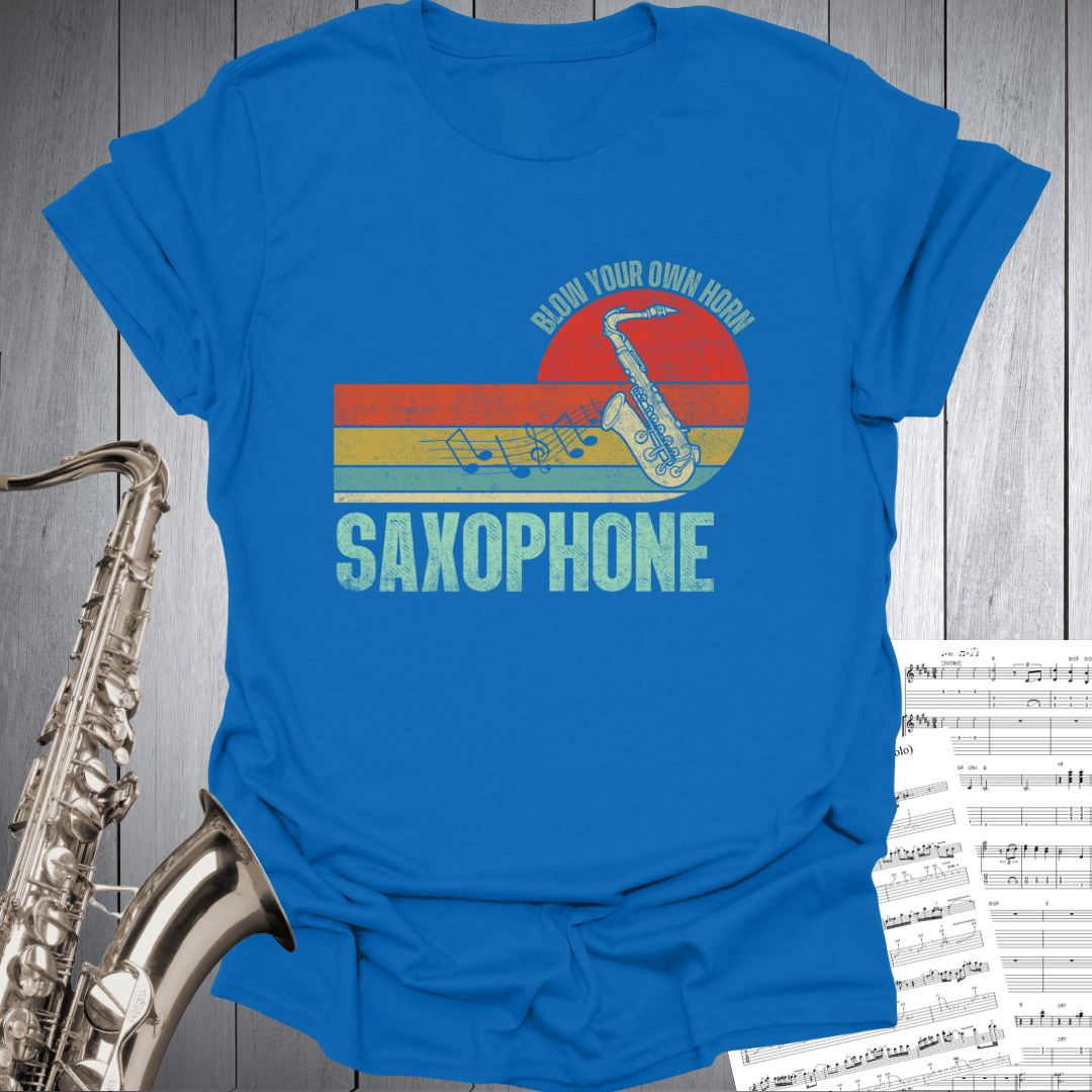 Sax Blow Your Own Horn T-Shirt