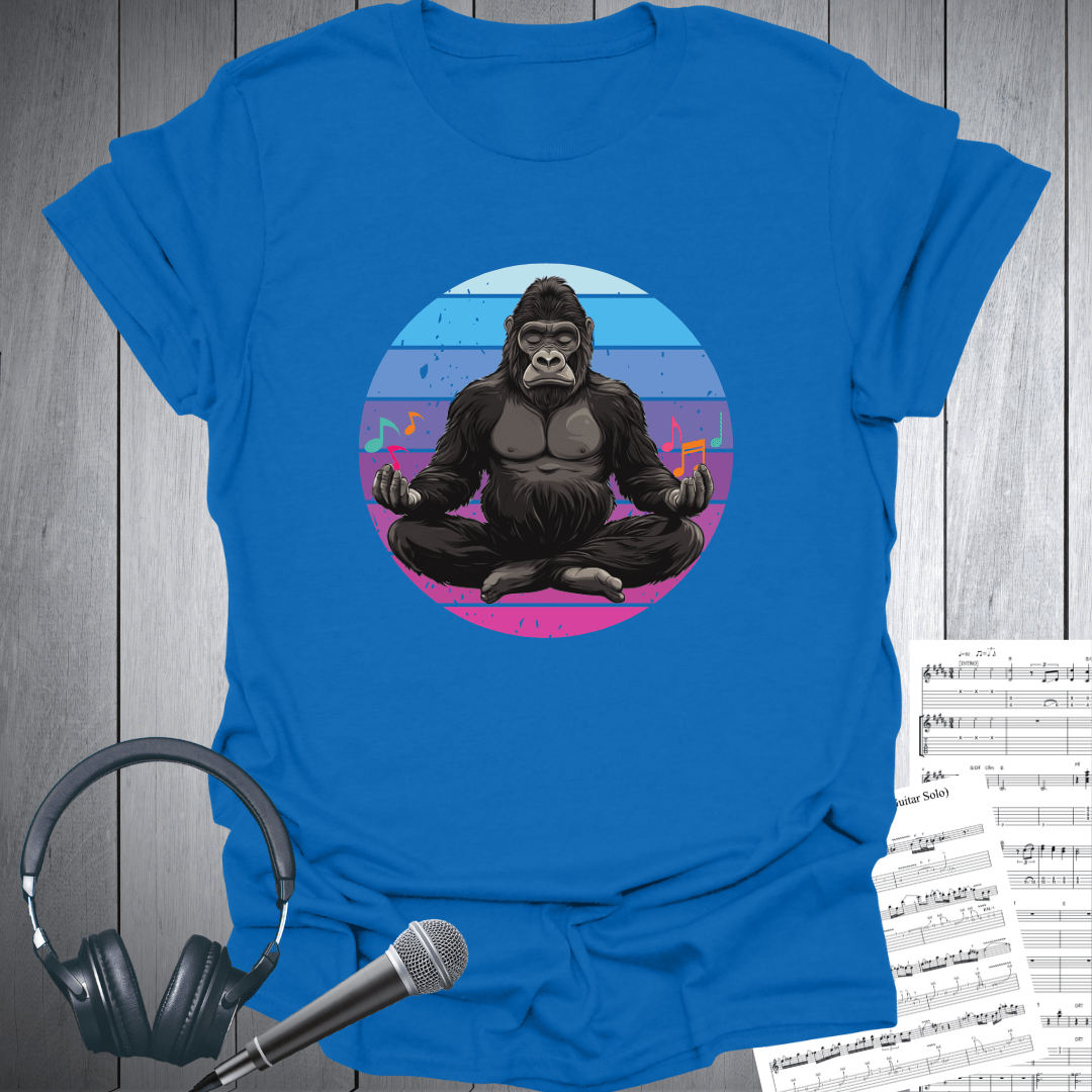 Zen Gorilla Music Vibe T-Shirt