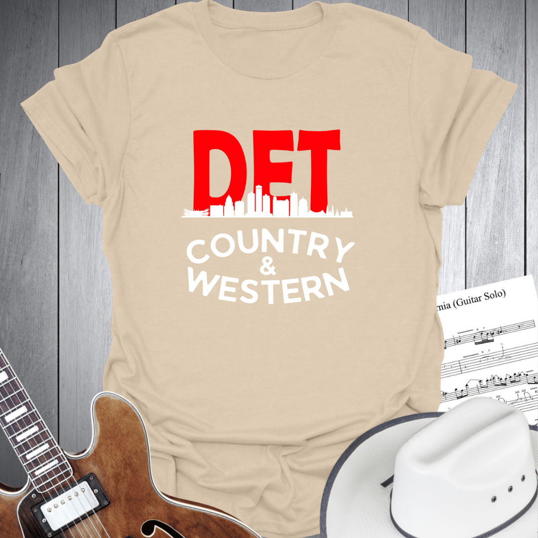 Detroit Country & Western T-Shirt