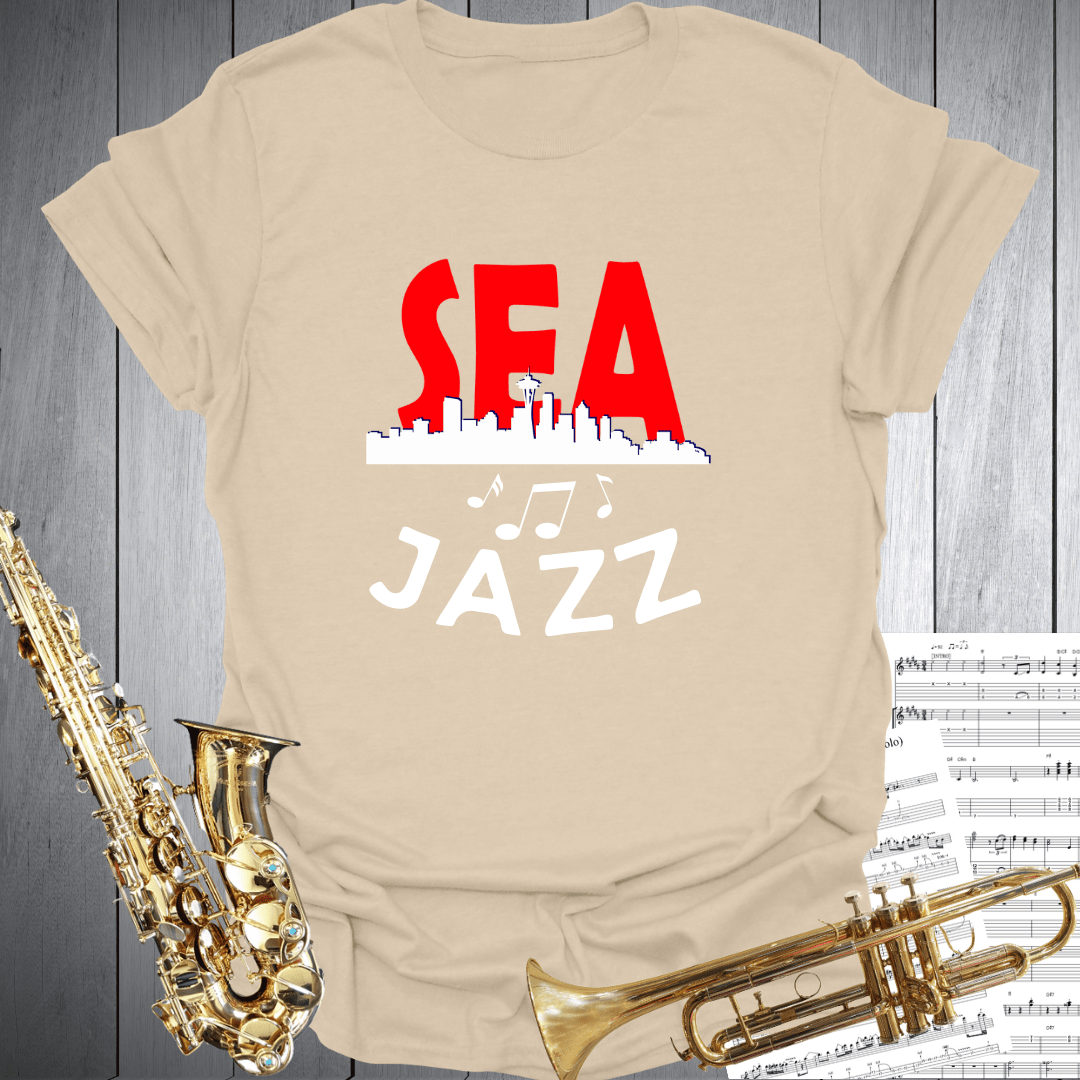 Seattle Jazz Music T-Shirt