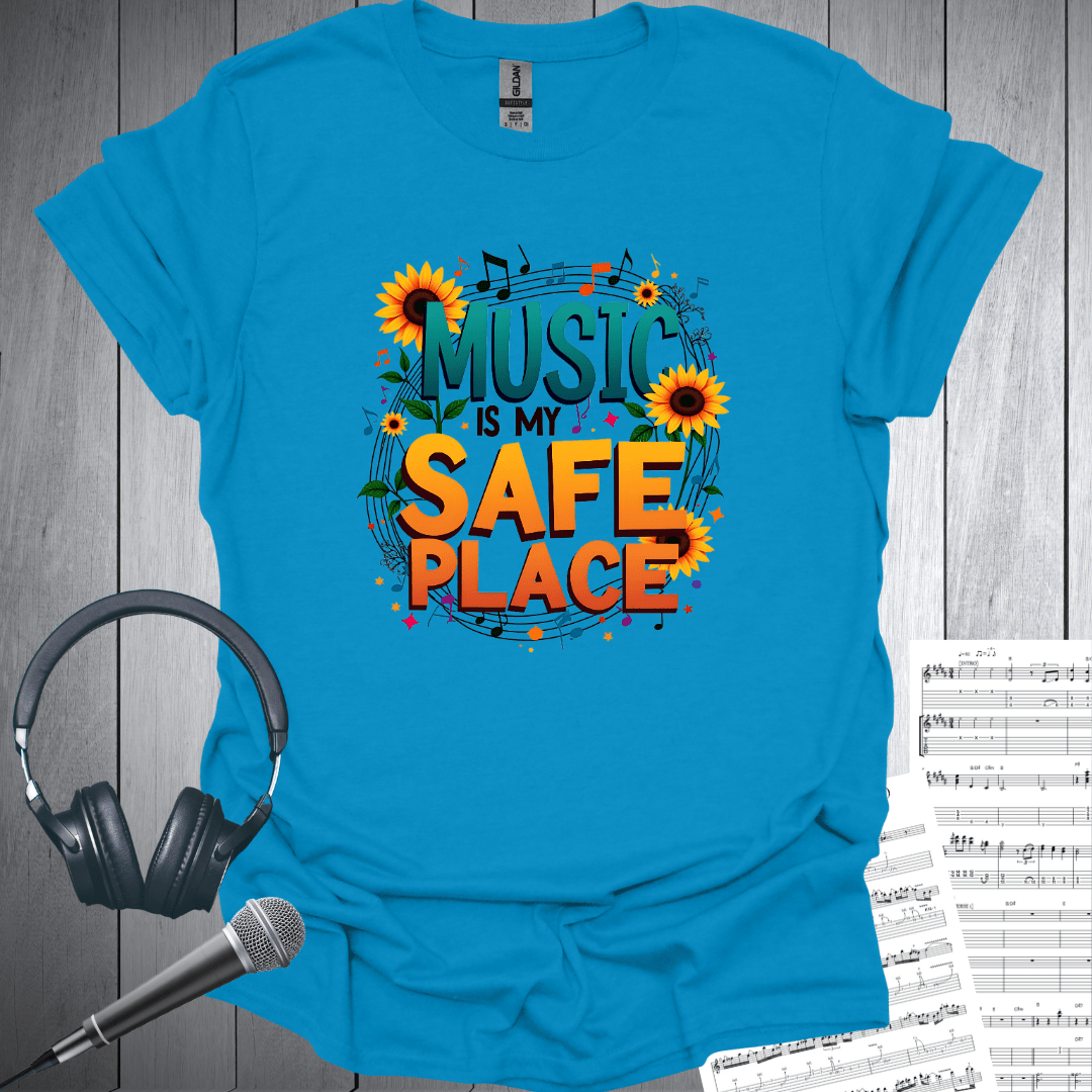 Music Is My Safe Place T-Shirt
