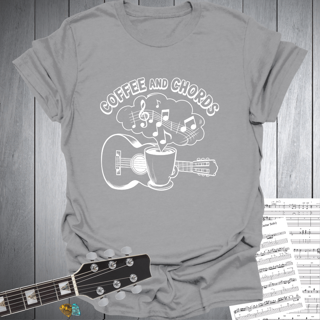 Coffee and Chords Unisex T-Shirt