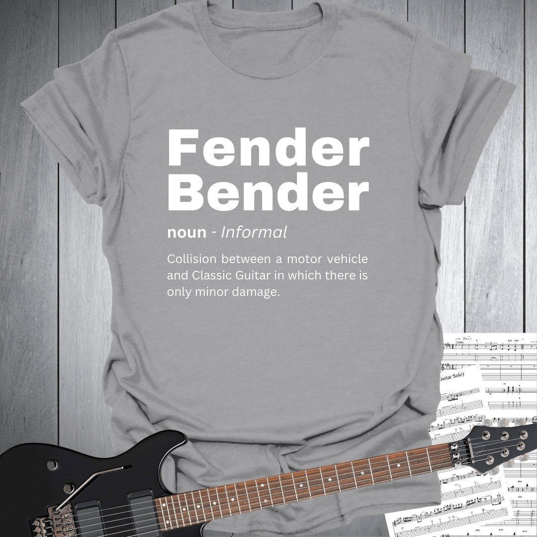 Fender Bender Musicians T-Shirt