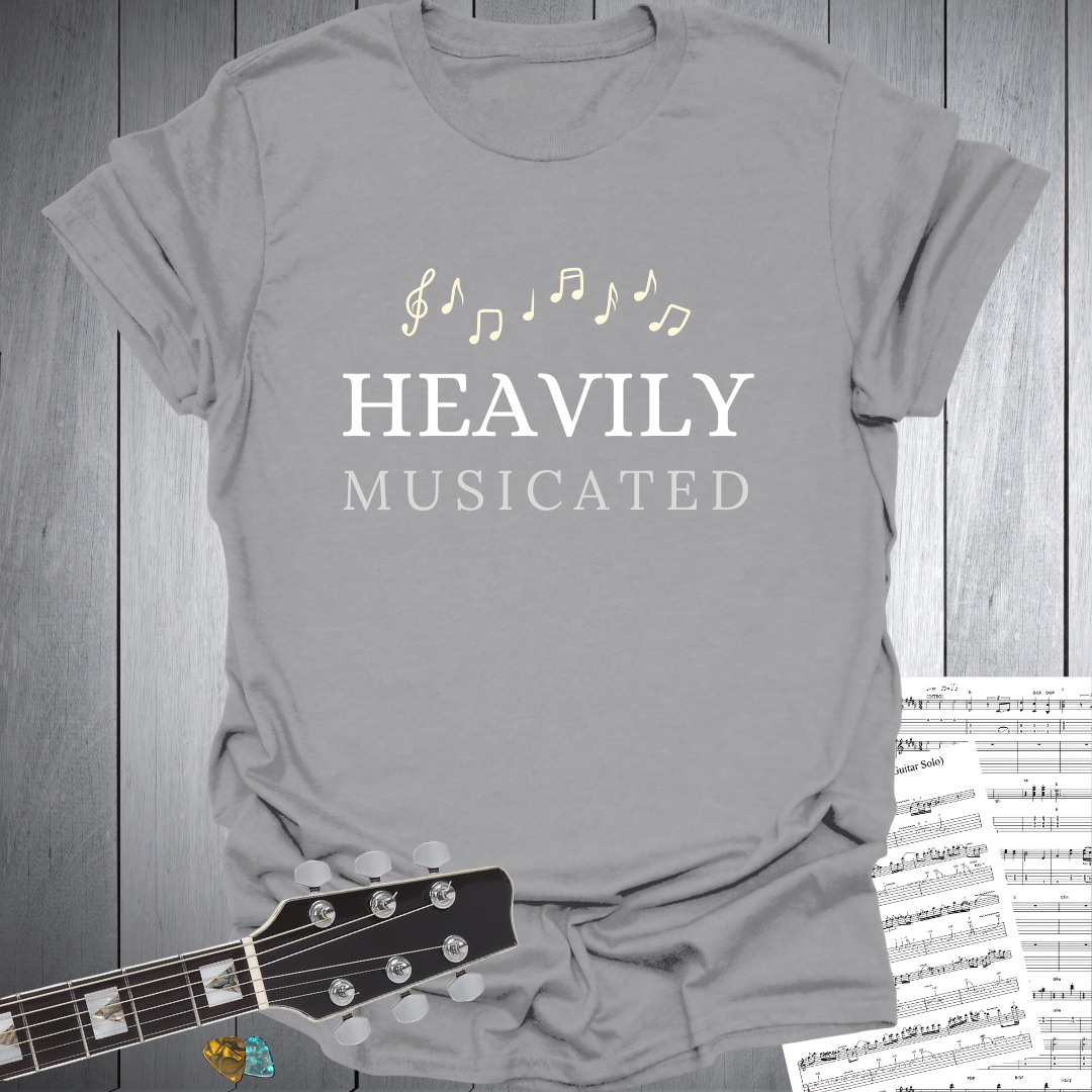 Heavily Musicated Music Lovers T-Shirt