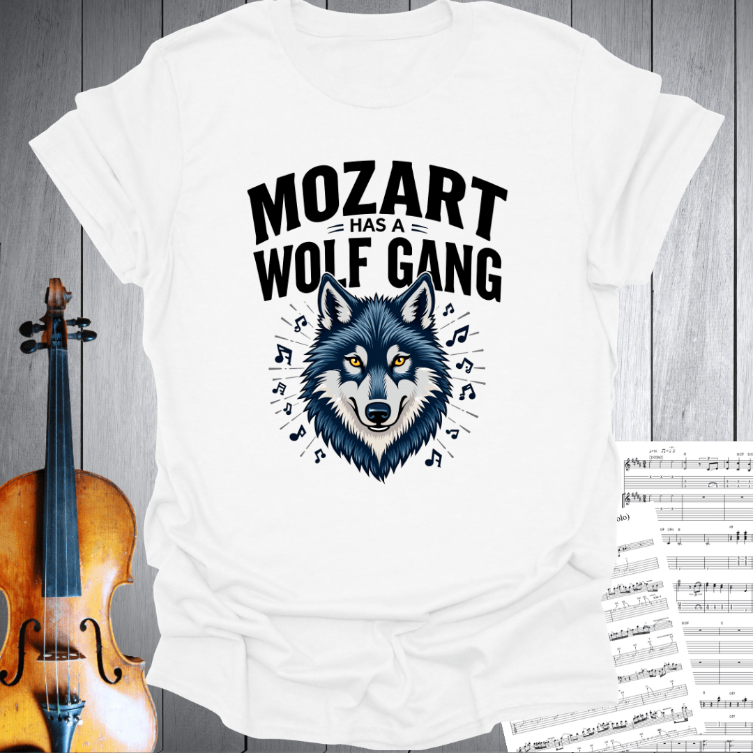 Mozart Has A Wolf Gang T-Shirt