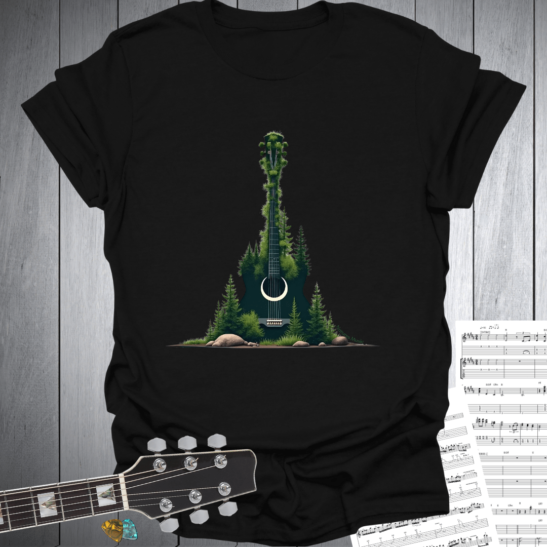 Nature's Symphony Guitar T-Shirt