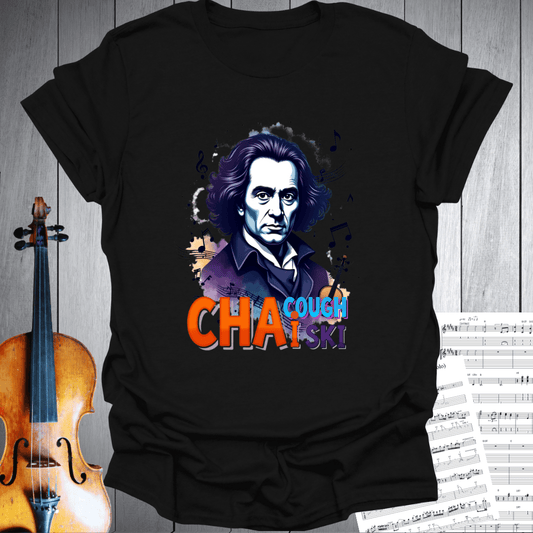 Chai Cough Ski Tchaikovsky T-Shirt
