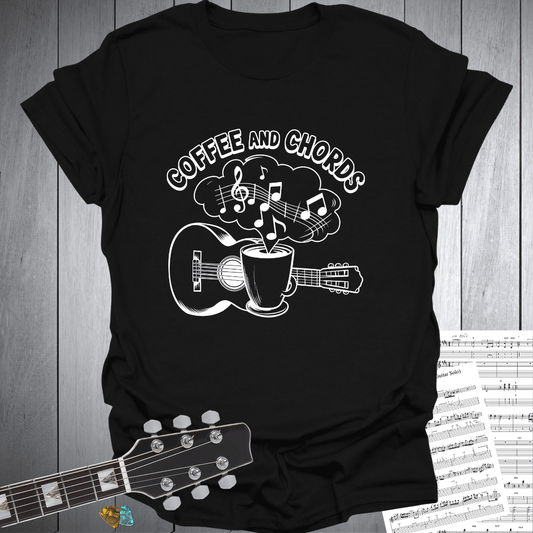 Coffee and Chords Unisex T-Shirt