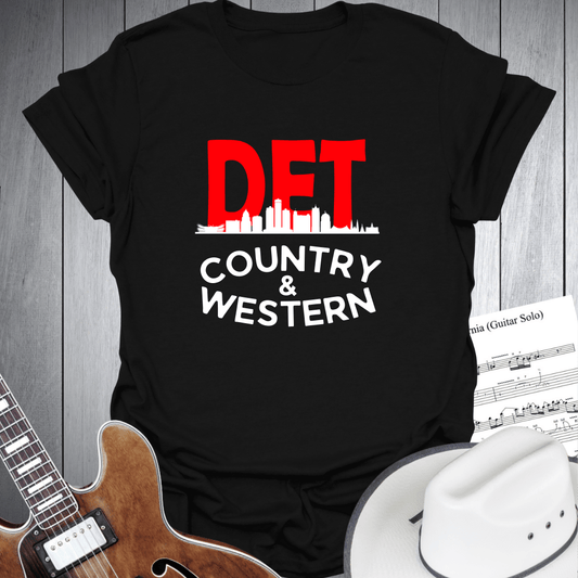 Detroit Country & Western T-Shirt