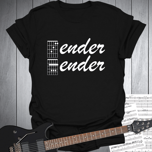 Fender Bender Musicians Humor T Shirt