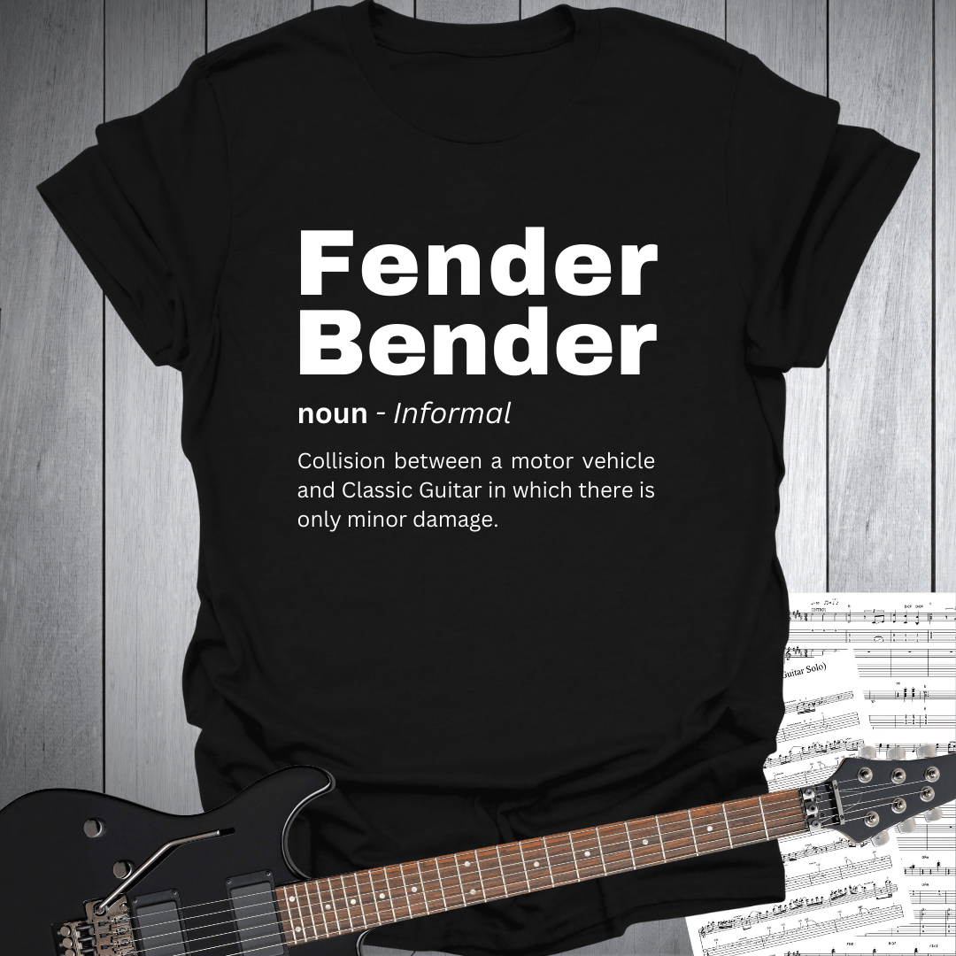 Fender Bender Musicians T-Shirt