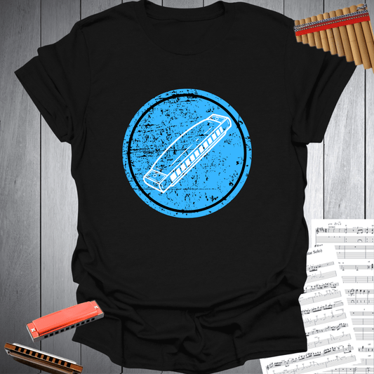 Harmonica Blues T-Shirt