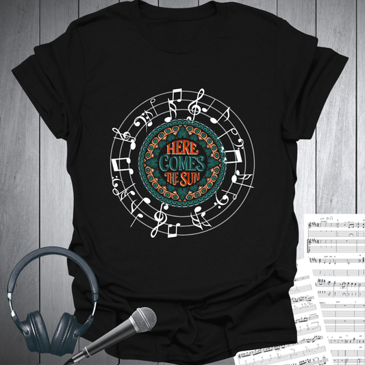 Here Comes The Sun Mandala T-Shirt