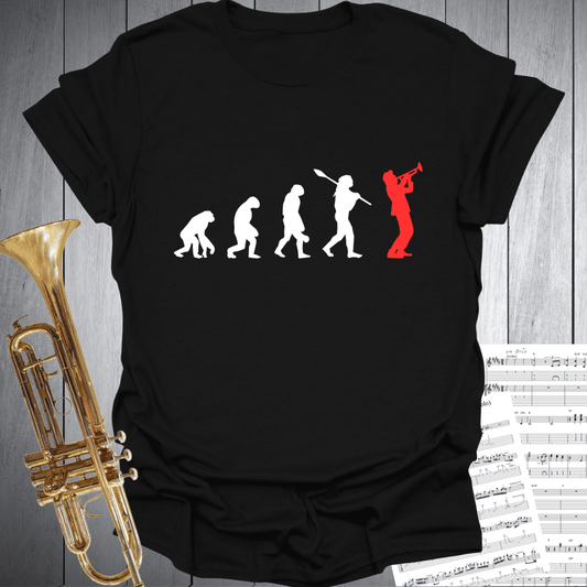 Man's Trumpet Evolution T-Shirt