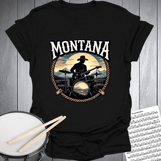 Montana Cowboy Country Music T-Shirt