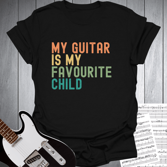 My Guitar Is My Favourite Child T-Shirt