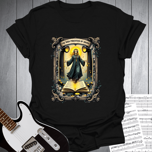 The High Priestess of Sound Tarot Design