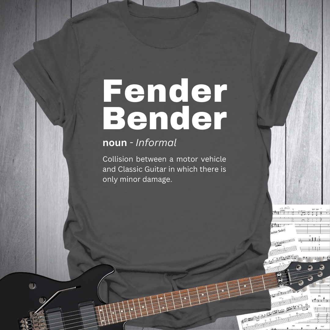 Fender Bender Musicians T-Shirt